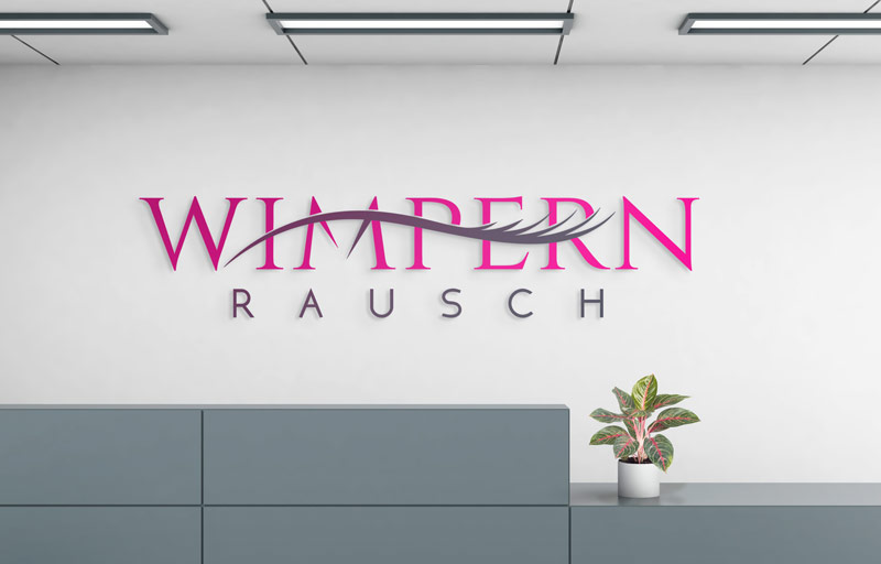 Wimpernrausch Logo