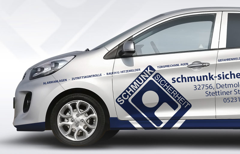 Schmunk Fahrzeugbeschriftung