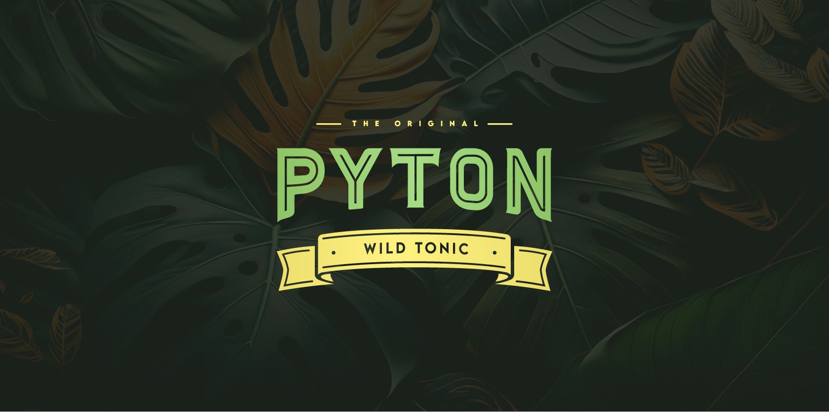 Brand Design Logodesign für Getränkehersteller Pyton Beer