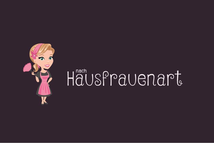 Logo für Gebäudereinigung nach Hausfrauenart